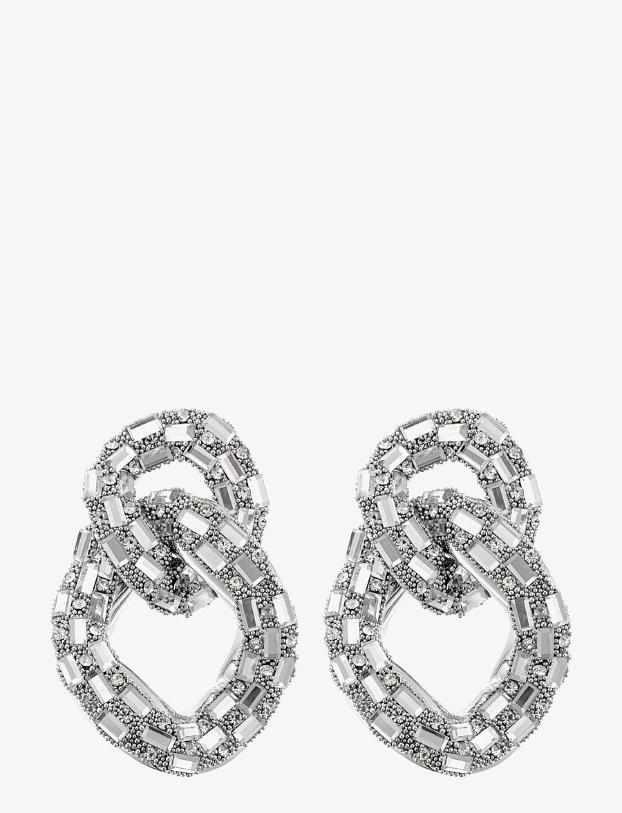 By Jolima - Sparkle crystal earring - Øreringe med vedhæng - silver - 1