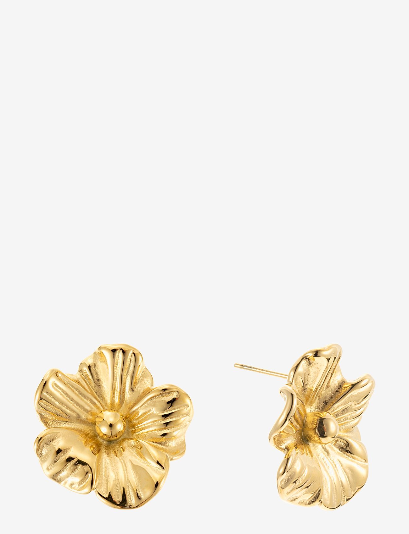 By Jolima - Daisy earring gold - nappikorvakorut - gold - 2