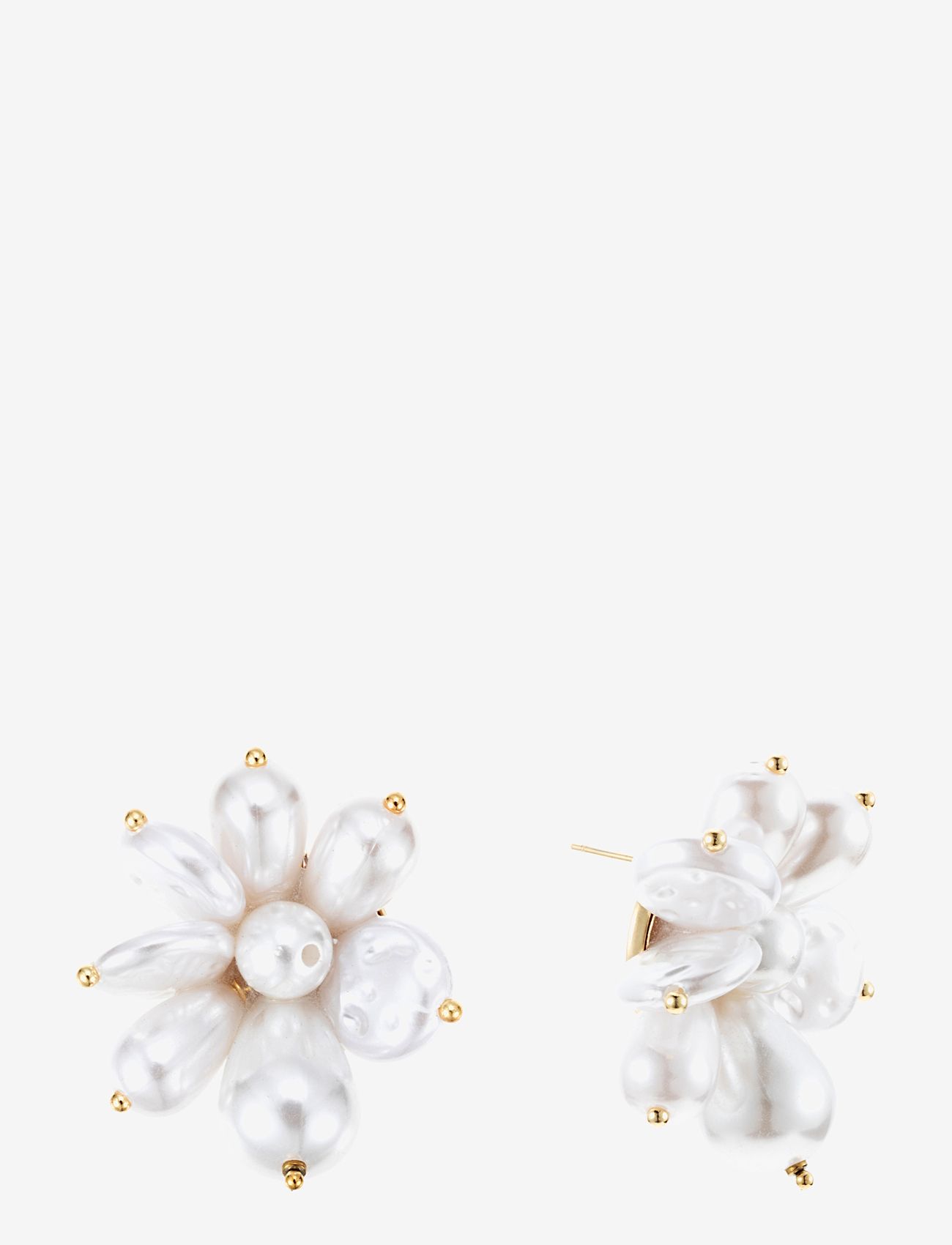 By Jolima - Summer pearl earring - gold - 1