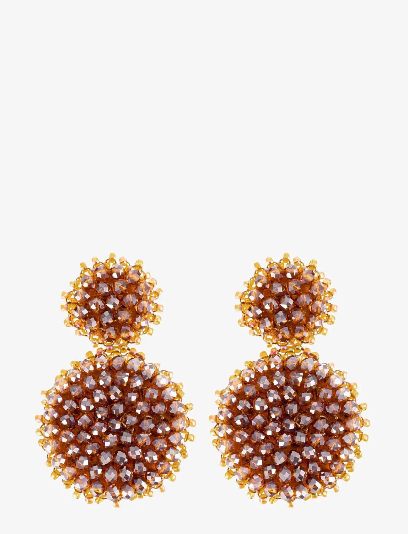 By Jolima - Sanremo earring - ohrhänger - brown - 1