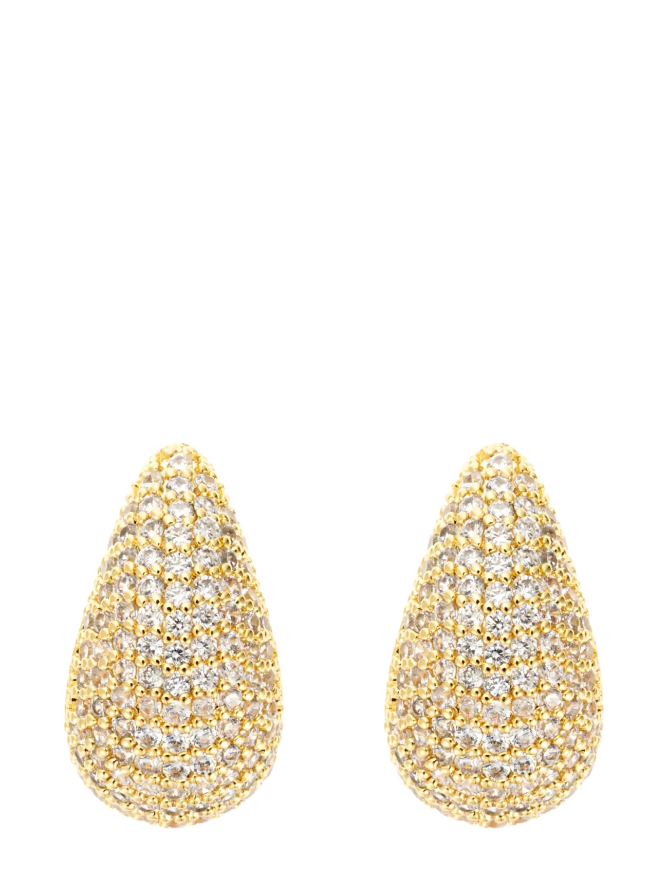 By Jolima Corinne crystal small earring - By Jolima - GOLD / gold