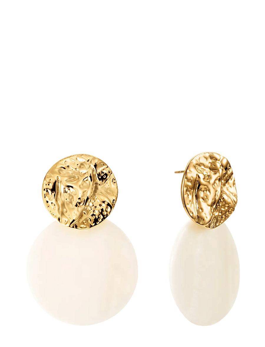 By Jolima - Amalfi earring - ohrhänger - white - 0