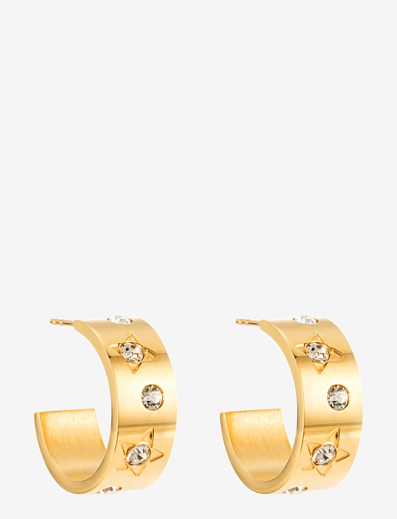 By Jolima - Glam hoop - hoops kõrvarõngad - gold - 2