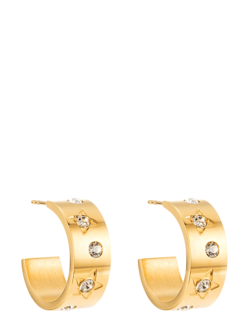 By Jolima - Glam hoop - hoops kõrvarõngad - gold - 2