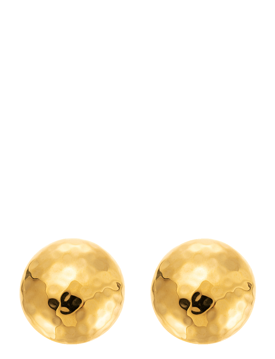 By Jolima - Retro earring - studs örhängen - gold - 2