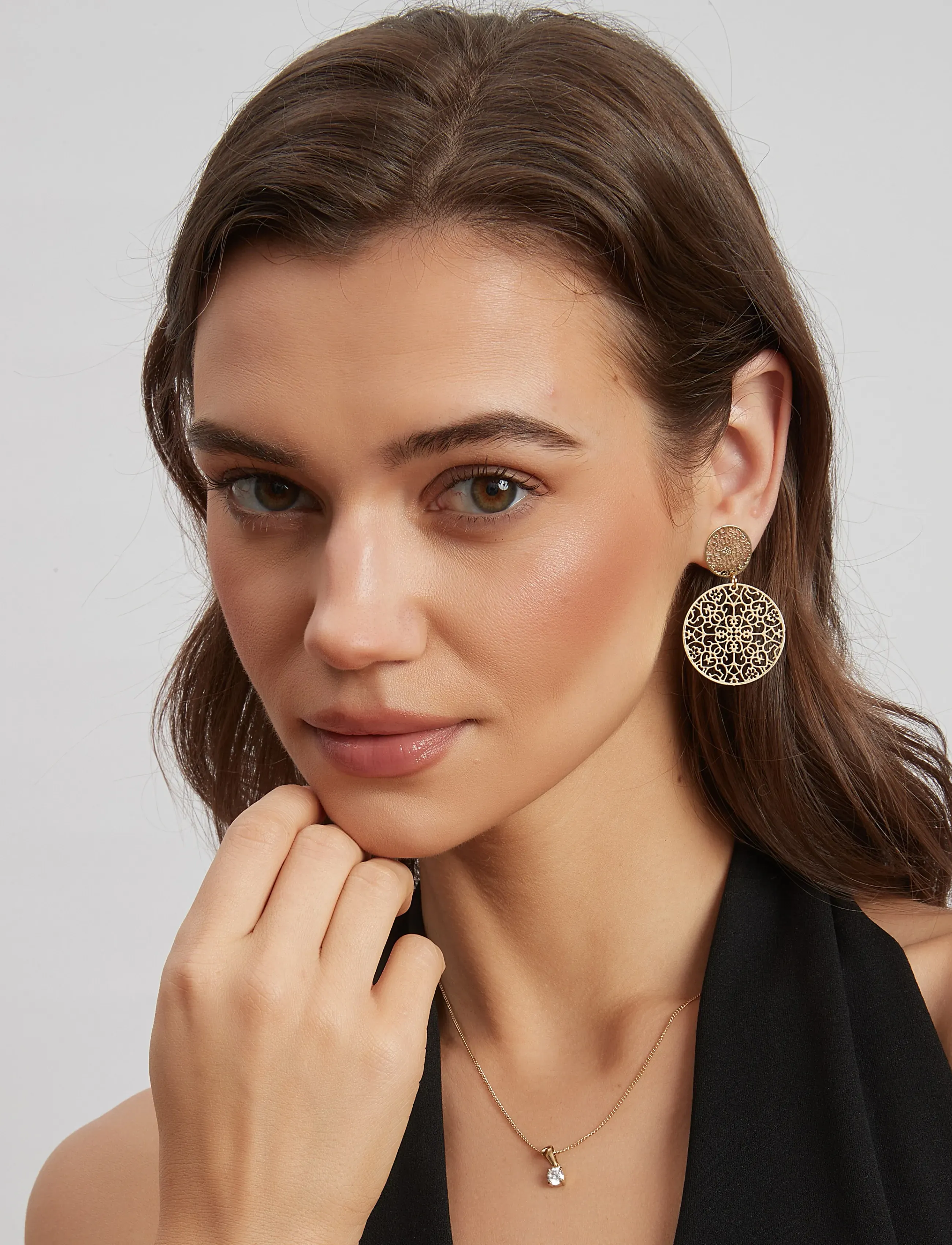 BY JOLIMA Double Spinn Earring dam – bild 5
