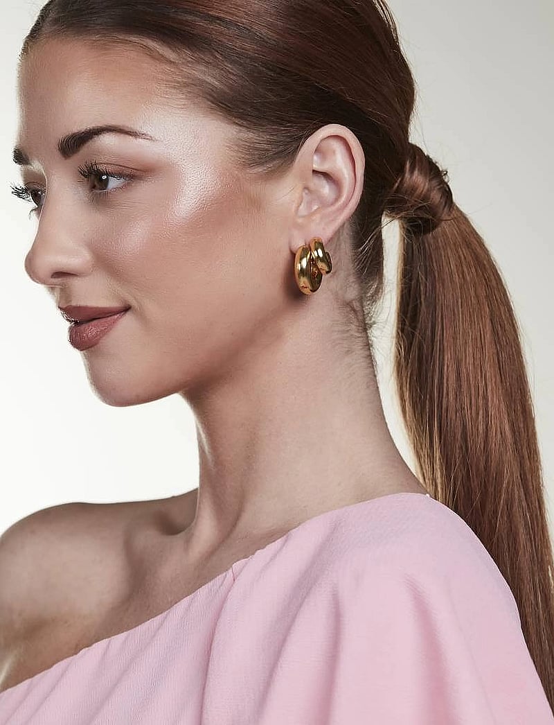 By Jolima - Ivy mini hoop - cerceaux - gold - 3
