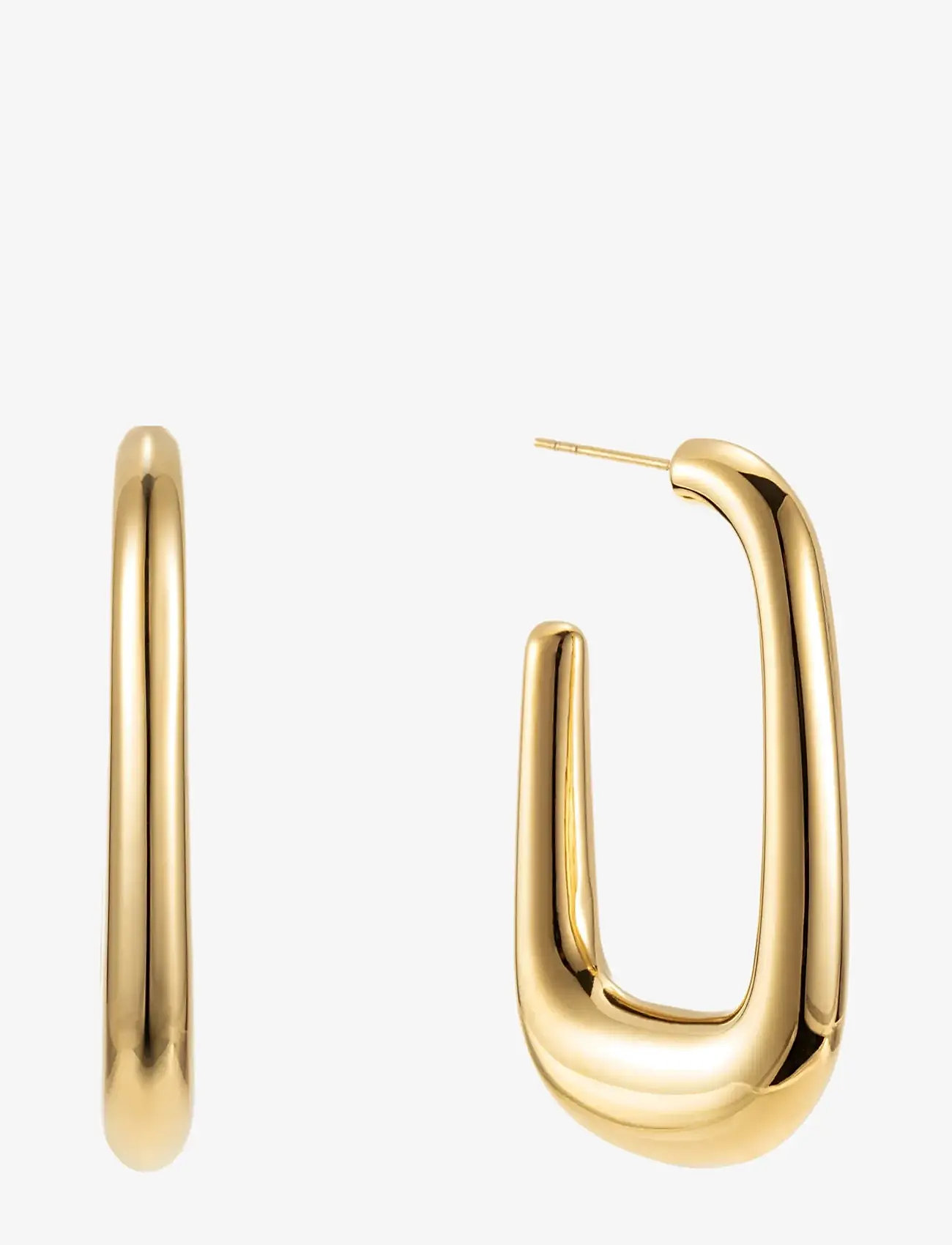 By Jolima - Lou hoop earring gold - gold - 1