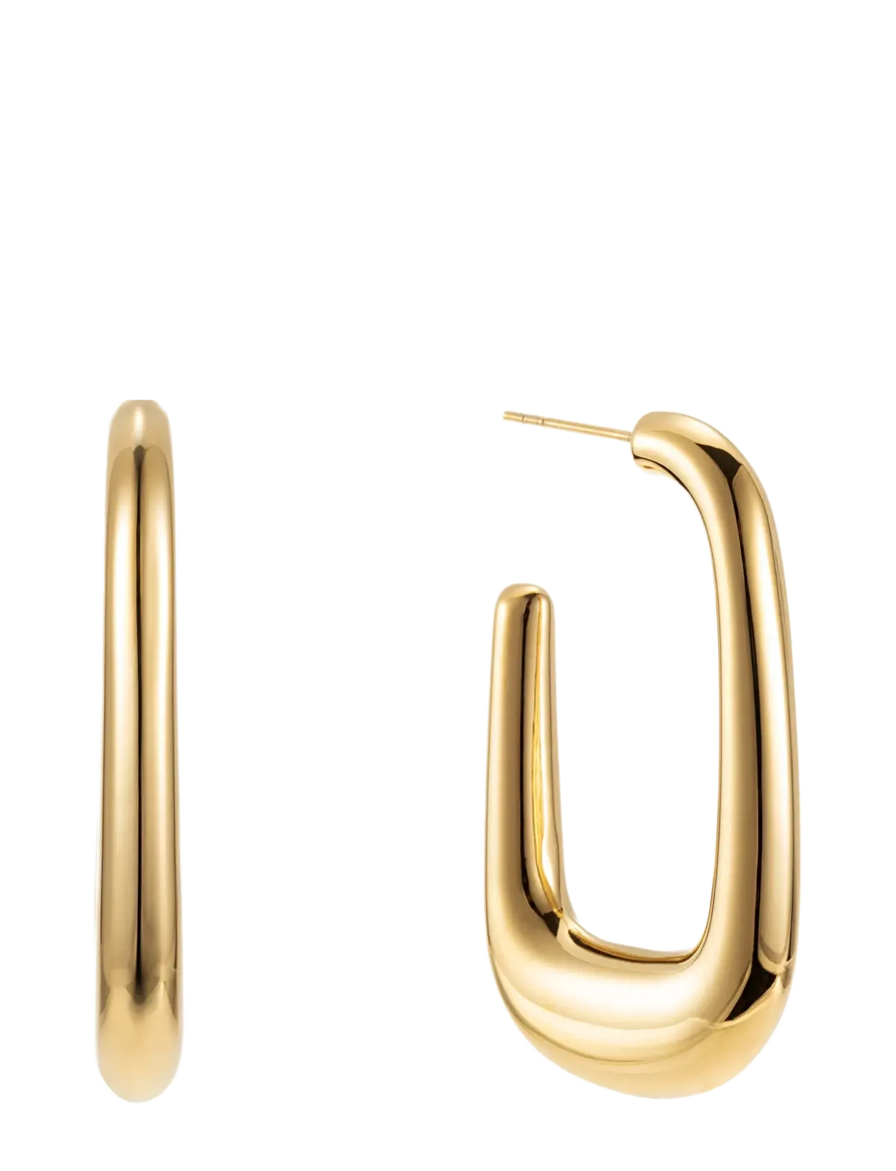 By Jolima - Lou hoop earring gold - gold - 1