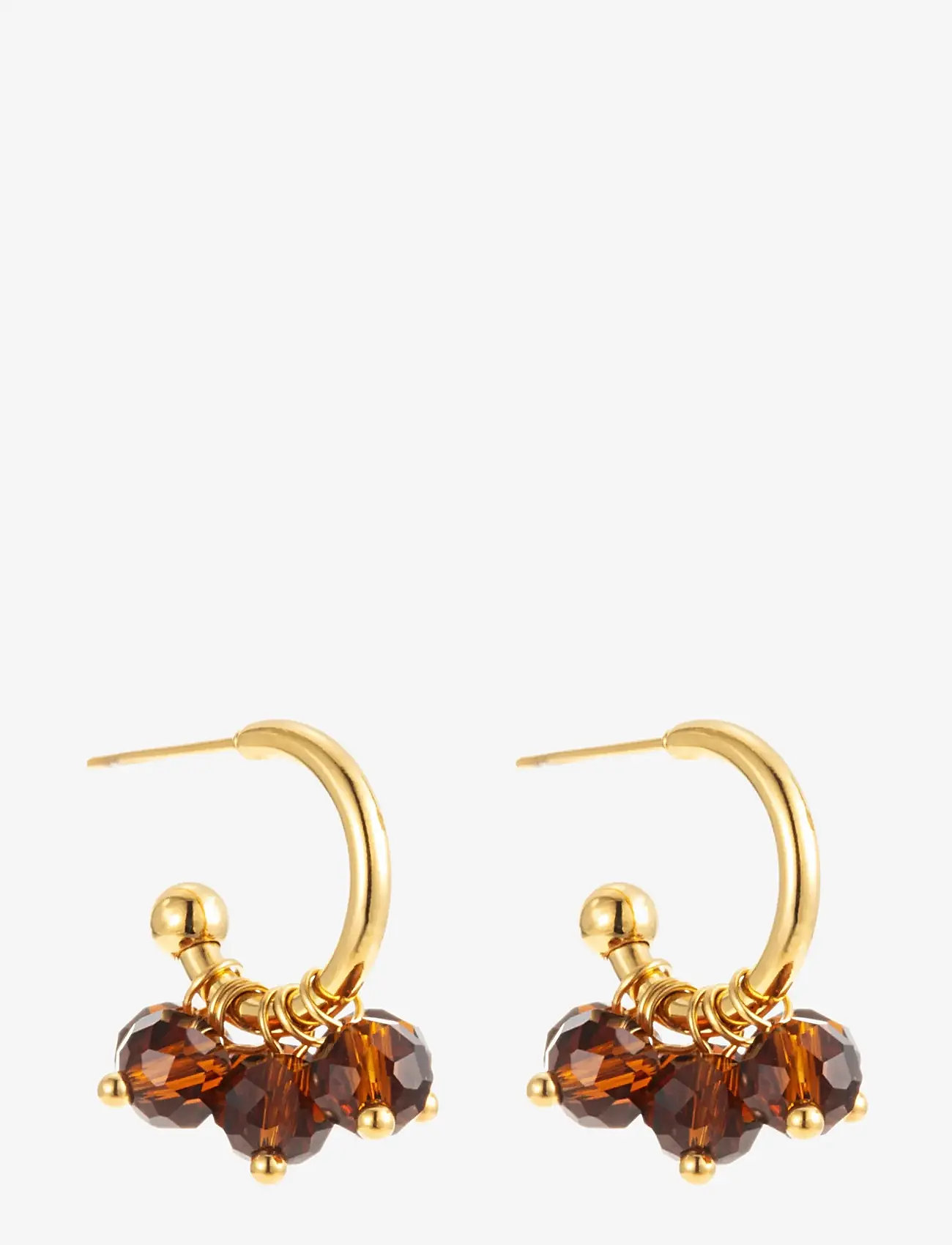 By Jolima - Palma mini hoop - brown - 2