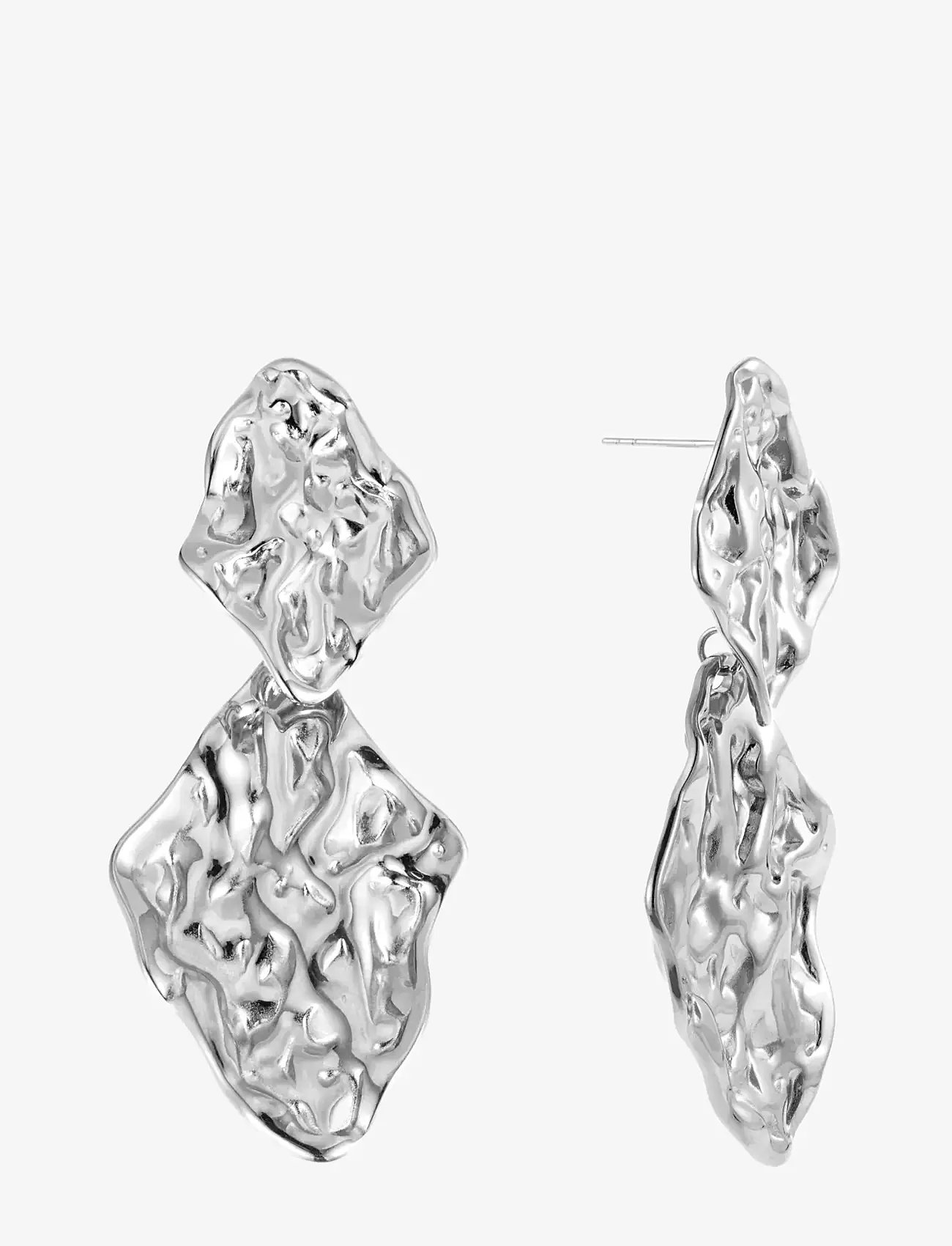 By Jolima - Como large earring - rippuvad kõrvarõngad - silver - 0