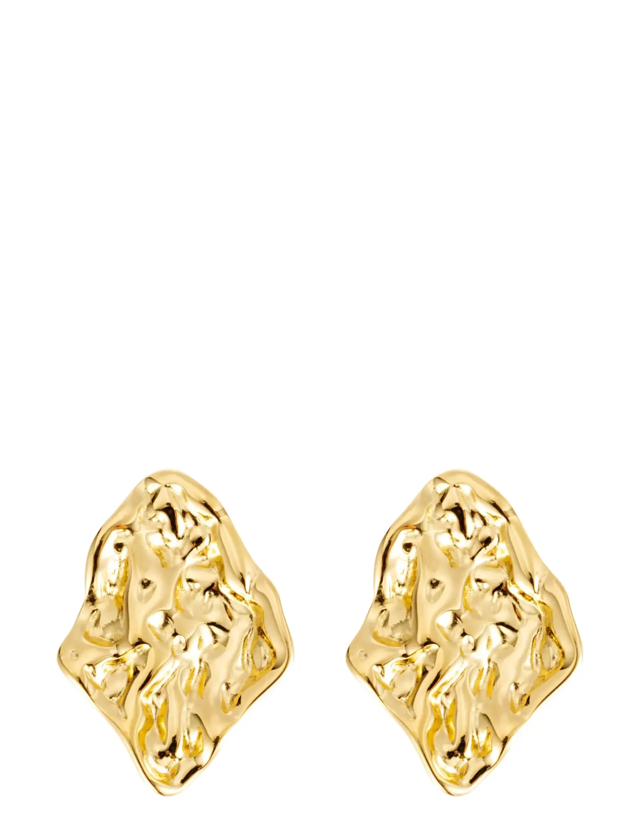 By Jolima - Como mini earring gold - stud earrings - gold - 2