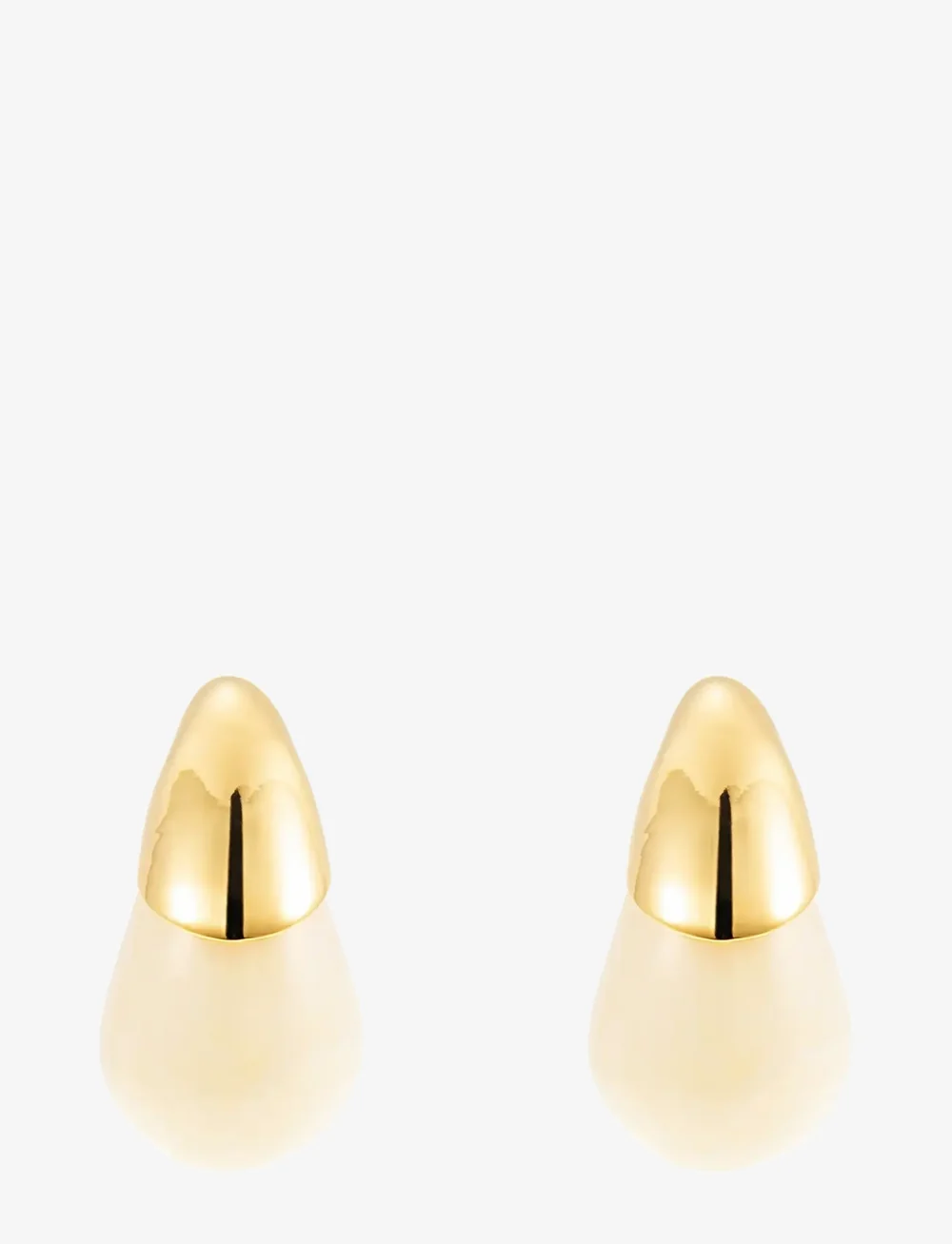 By Jolima - Drop resin earring - ohrhänger - nude - 2