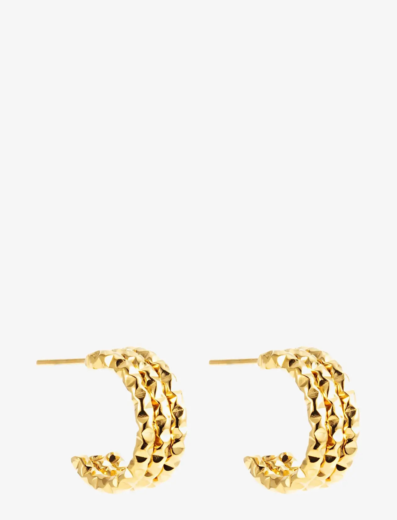 By Jolima - Como tripple hoop - hoops - gold - 1