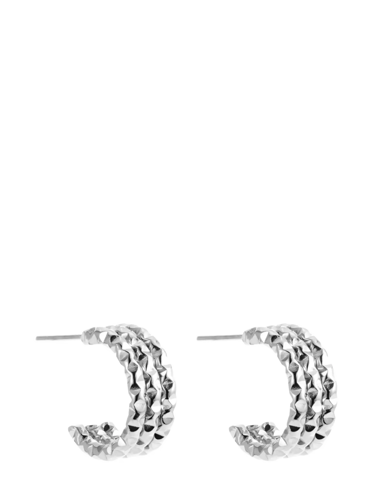 By Jolima - Como tripple hoop - kreolen - silver - 2