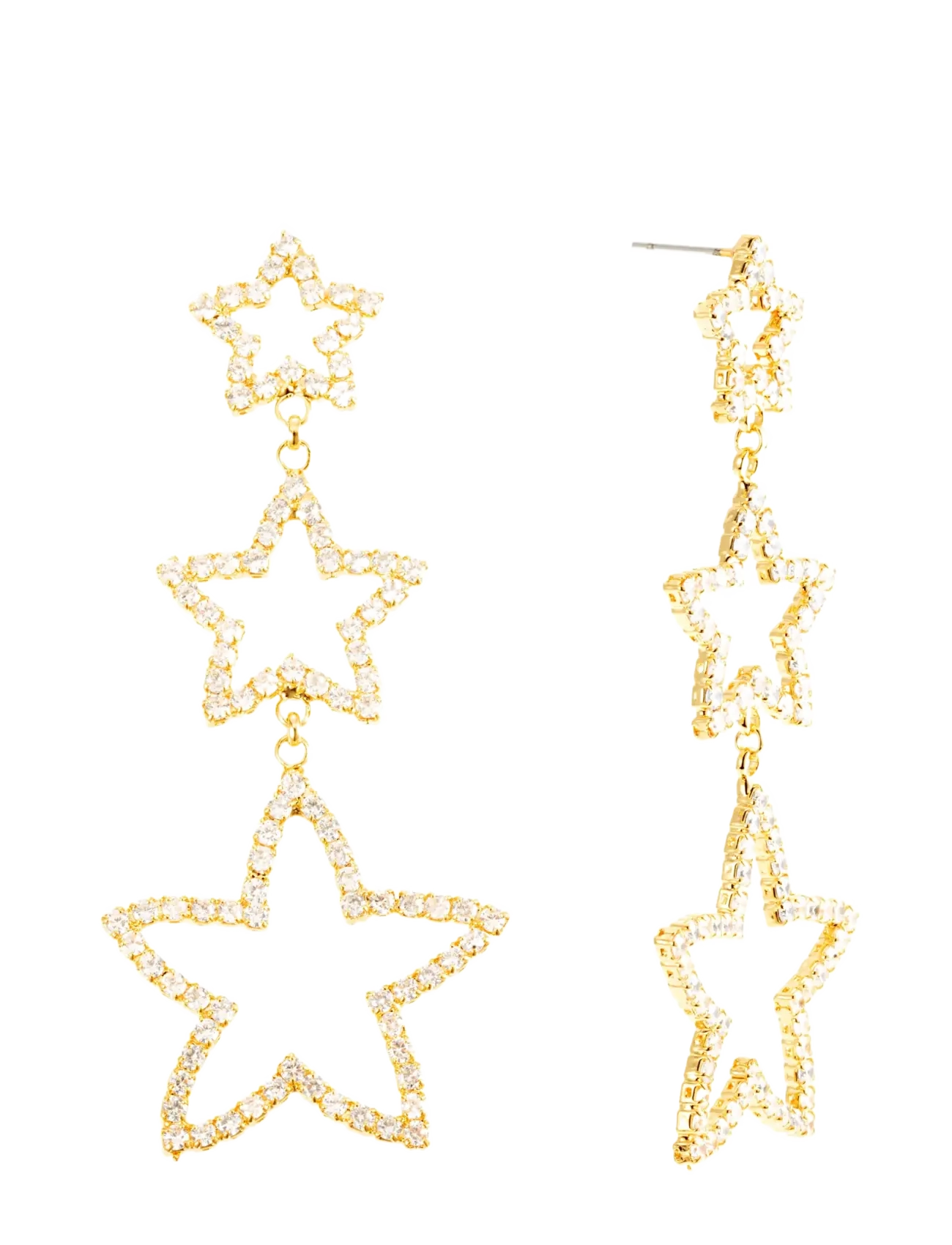 By Jolima - Starlight earring - Øreringe med vedhæng - gold - 2