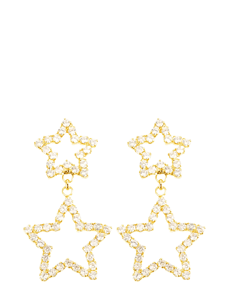 By Jolima - Starlight mini earring - rippuvad kõrvarõngad - gold - 1