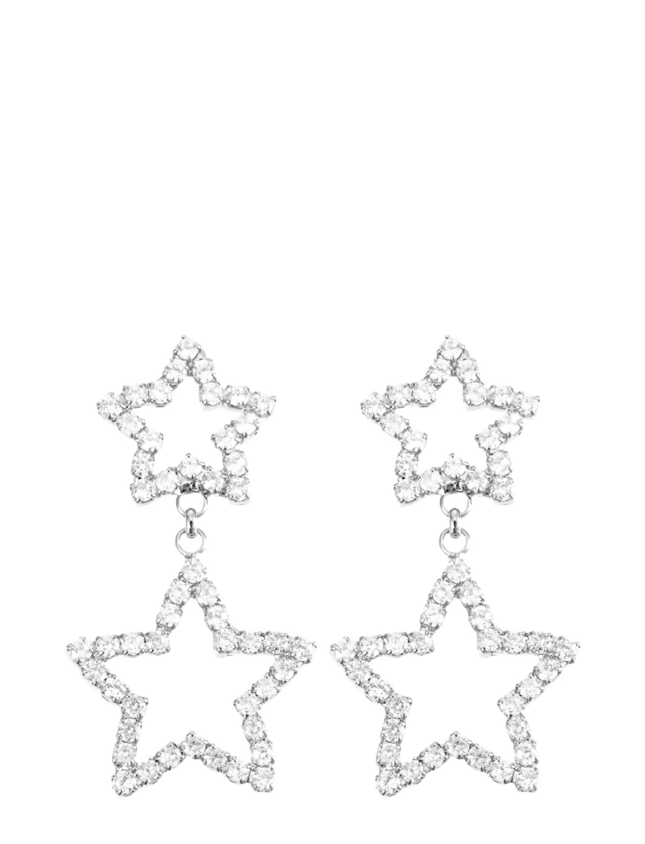 BY JOLIMA Starlight Mini Ohrring Silber - One Size 4 Cm - Damen