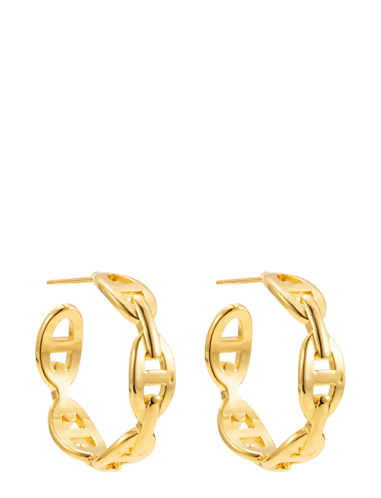 By Jolima - Celine chain hoop - kreolen - gold - 2