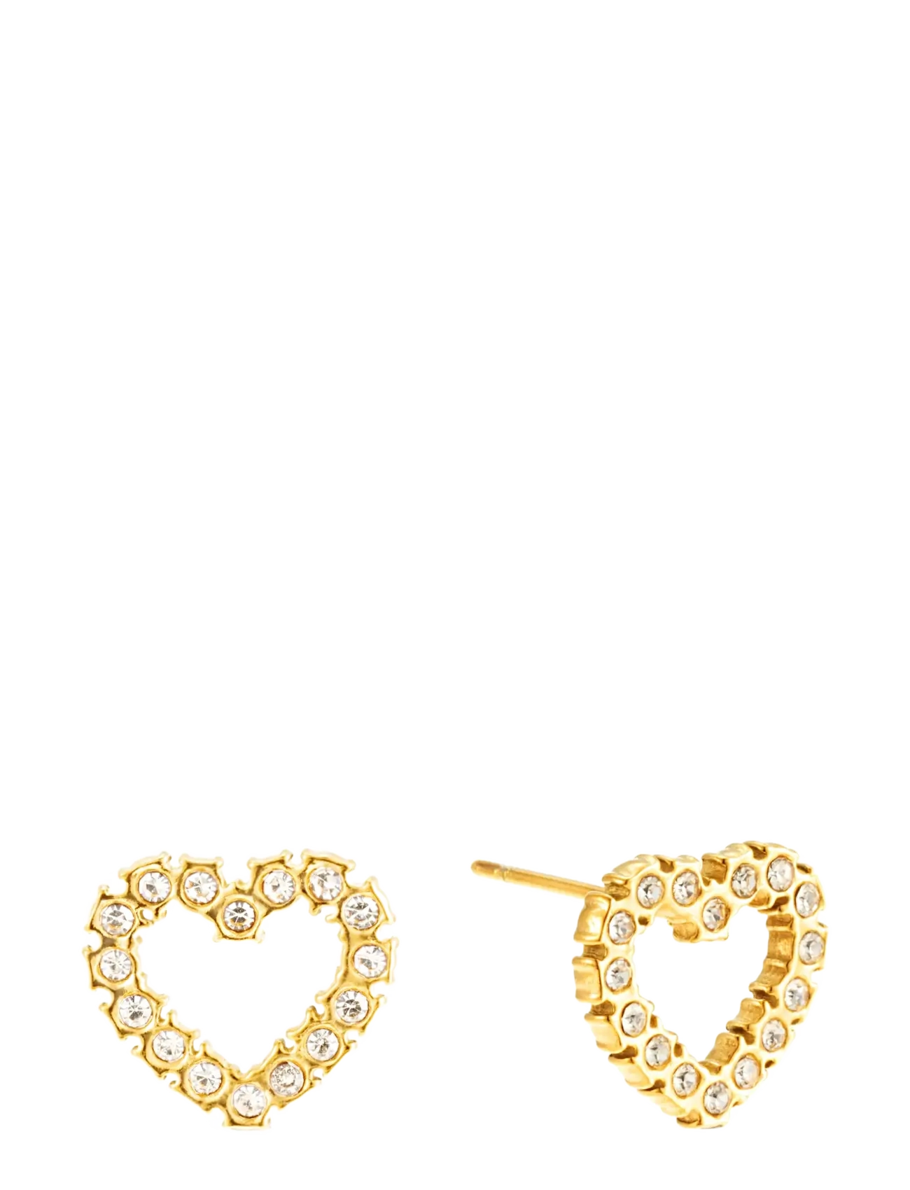 BY JOLIMA Valentina Studs Gold - One Size 1 Cm - Damen