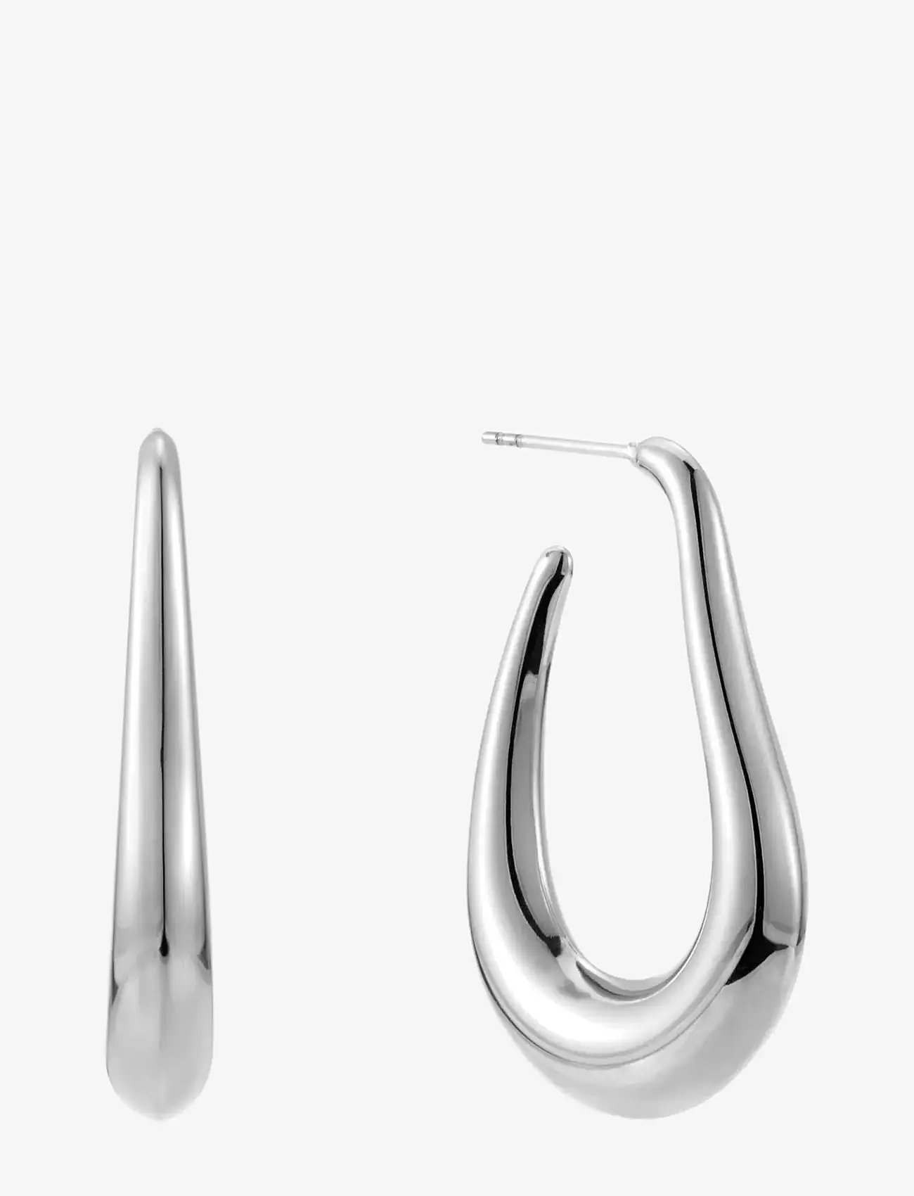 By Jolima - Copenhagen earring - statement earrings - steel - 1