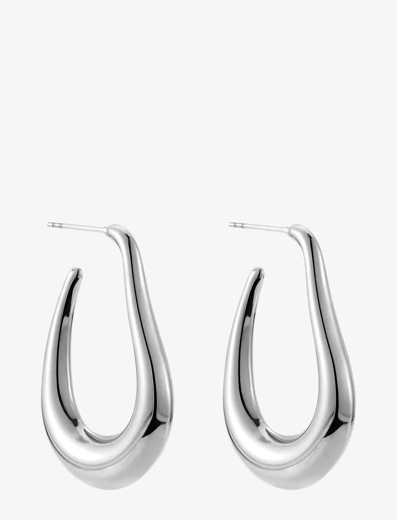 By Jolima - Copenhagen earring - statement earrings - steel - 2