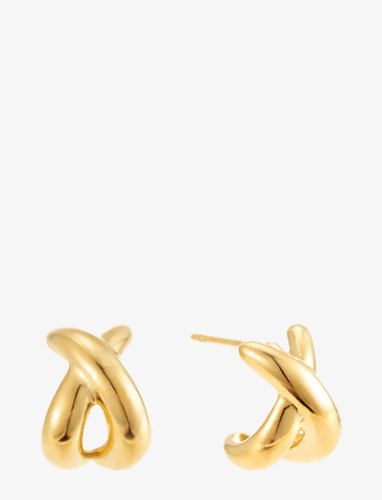 By Jolima - Twinny earring - studs örhängen - gold - 0