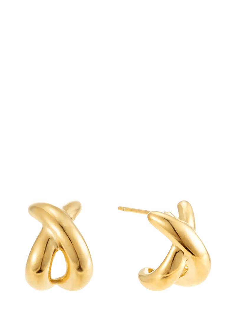 By Jolima - Twinny earring - ohrstecker - gold - 1
