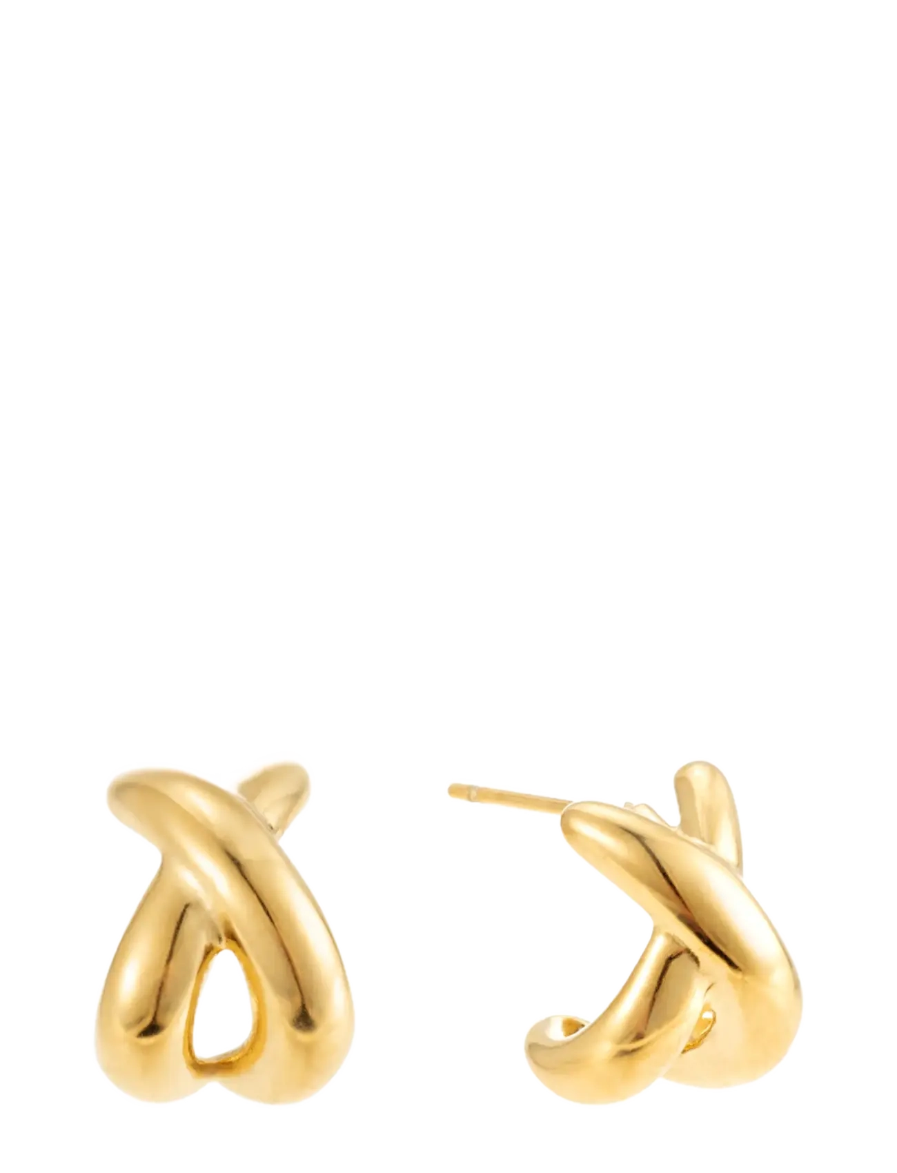 By Jolima Twinny earring - By Jolima - GOLD / gold