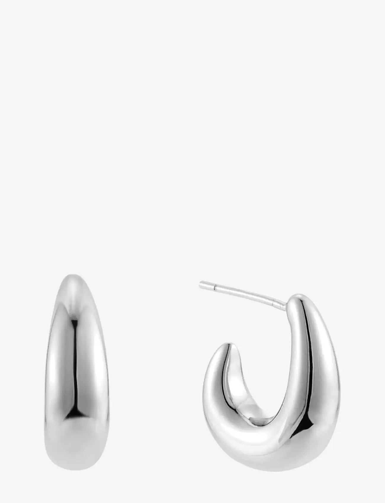 By Jolima - Toscana earring - hoops - steel - 1