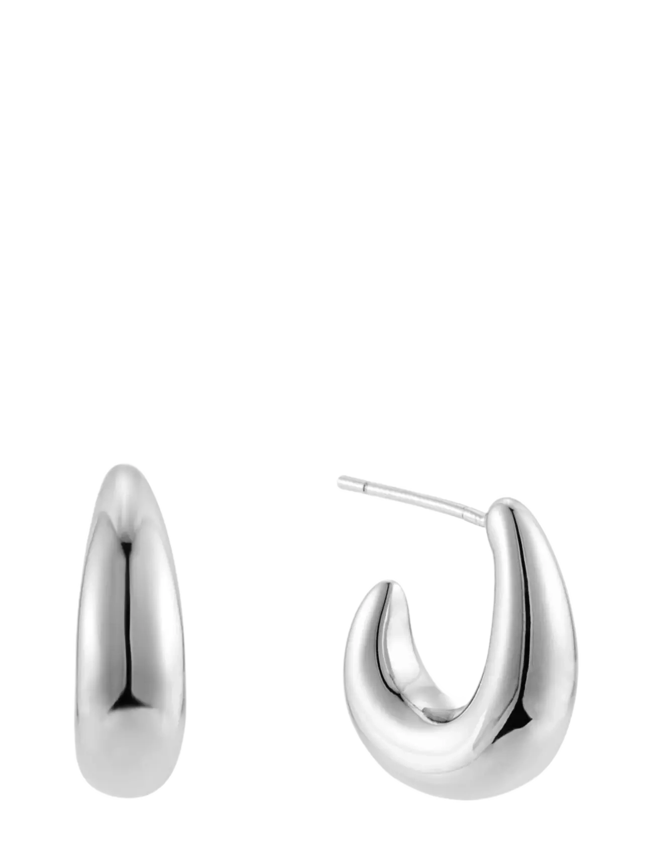 By Jolima Toscana earring - Accessoarer - STEEL / silver