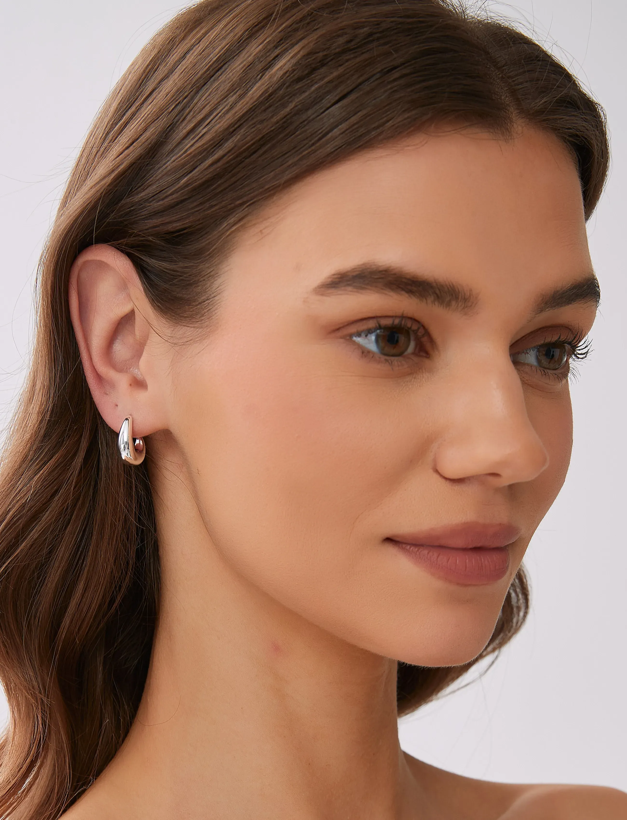 By Jolima - Toscana earring gold - hoops - steel - 3