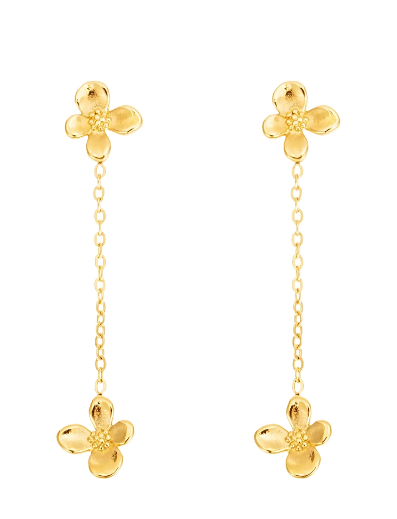 By Jolima Rosie pendant earring - Swedish brands - GOLD / gold