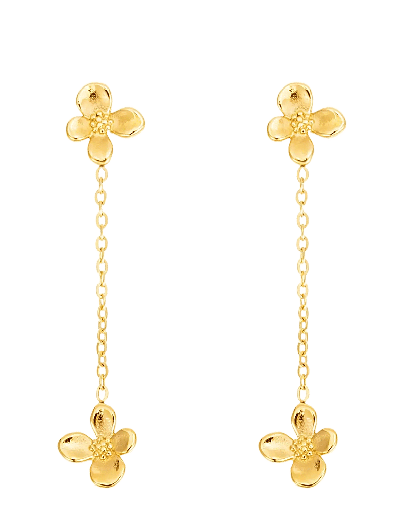 By Jolima - Rosie pendant earring - ohrhänger - gold - 1