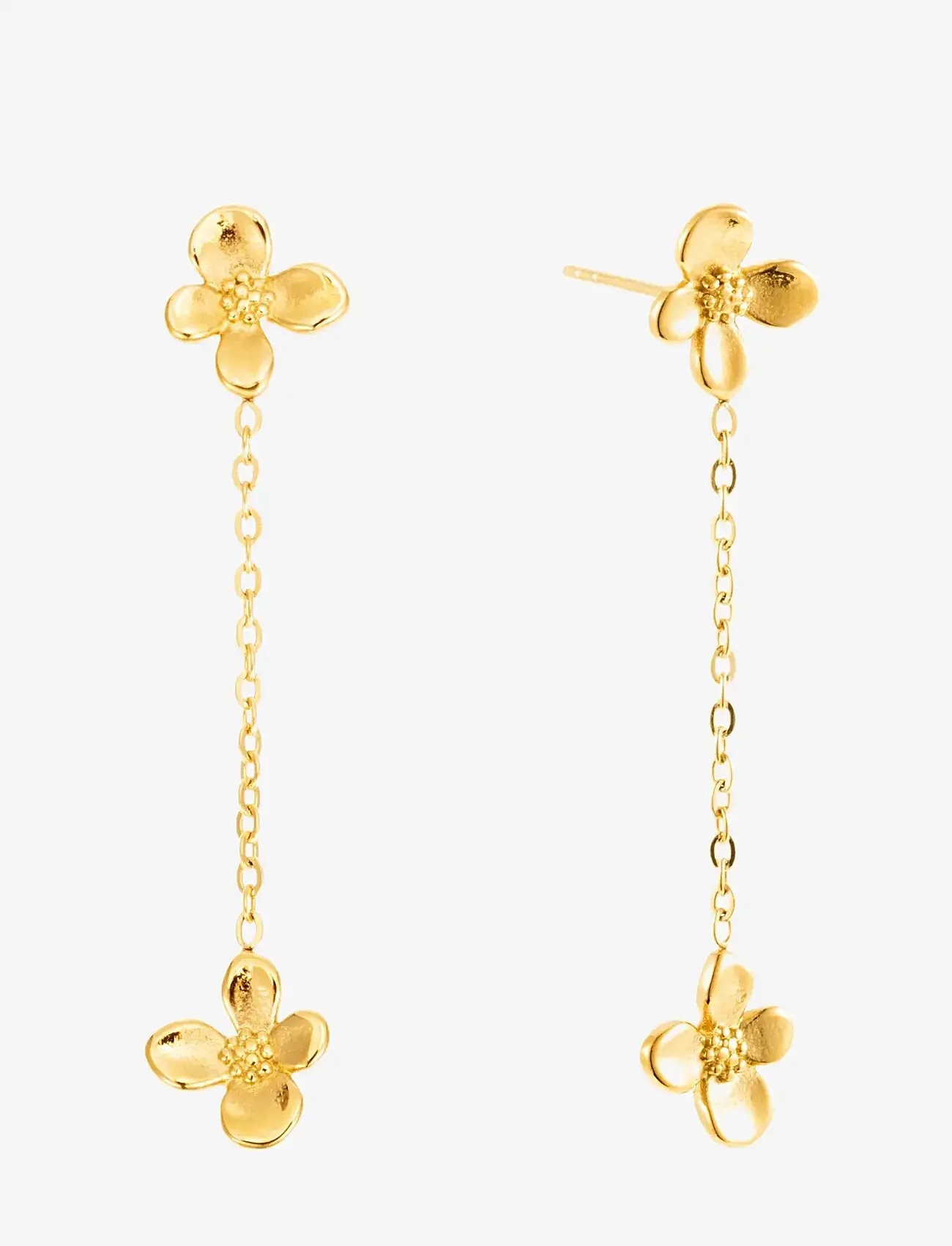 By Jolima - Rosie pendant earring - pendant earrings - gold - 2