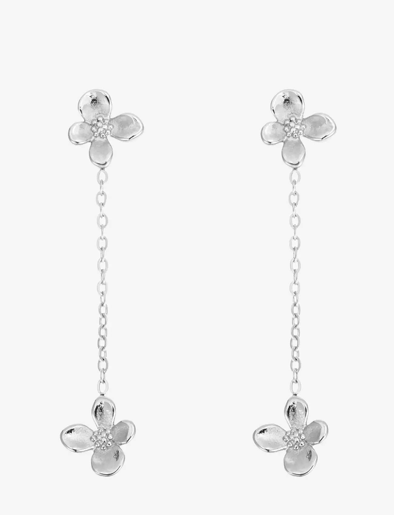 By Jolima - Rosie pendant earring - pendant earrings - silver - 1