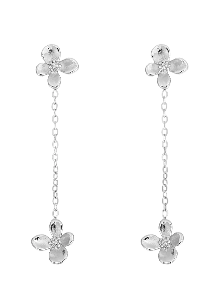By Jolima - Rosie pendant earring - ohrhänger - silver - 1