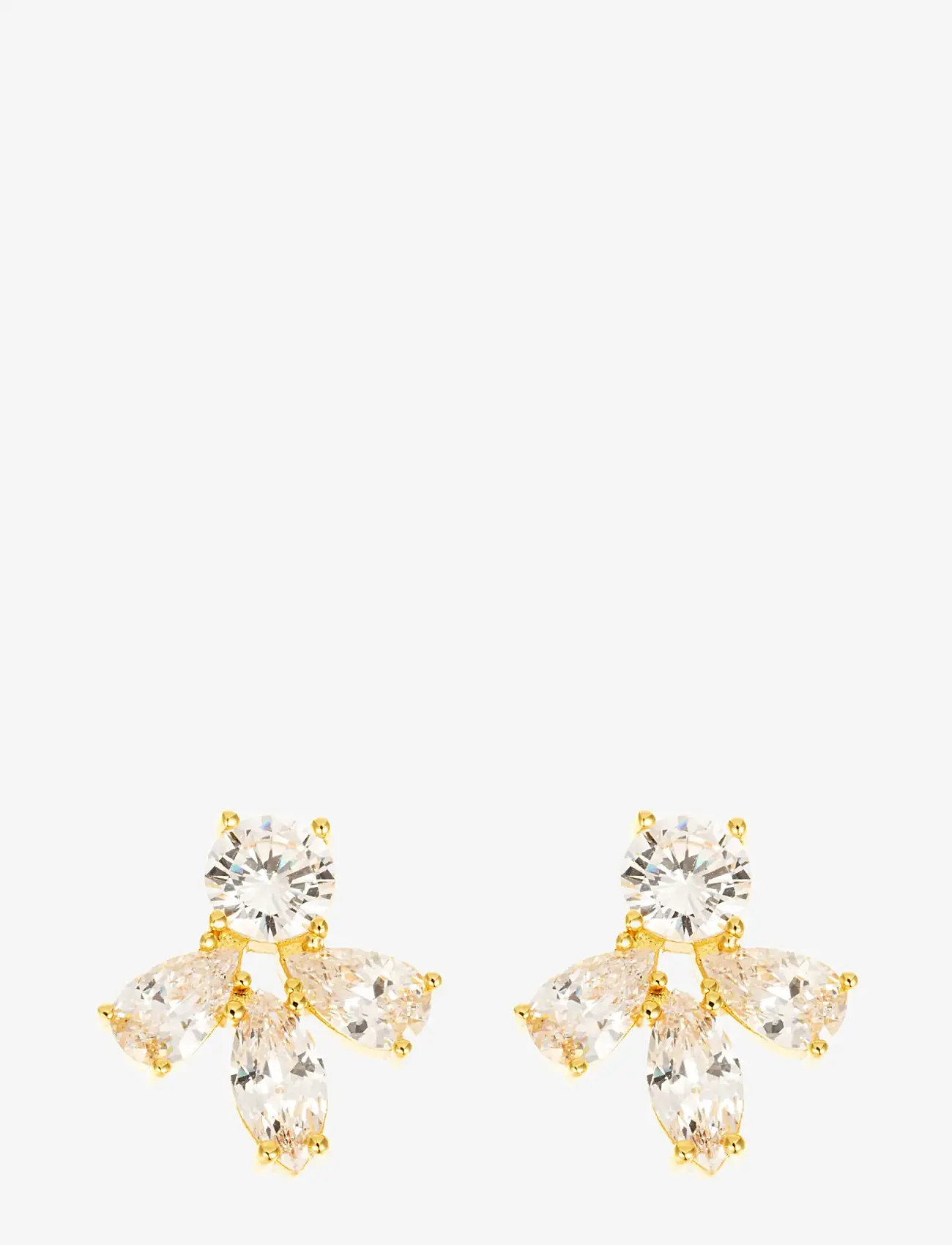 By Jolima - Crown mini earring - ohrstecker - gold - 1