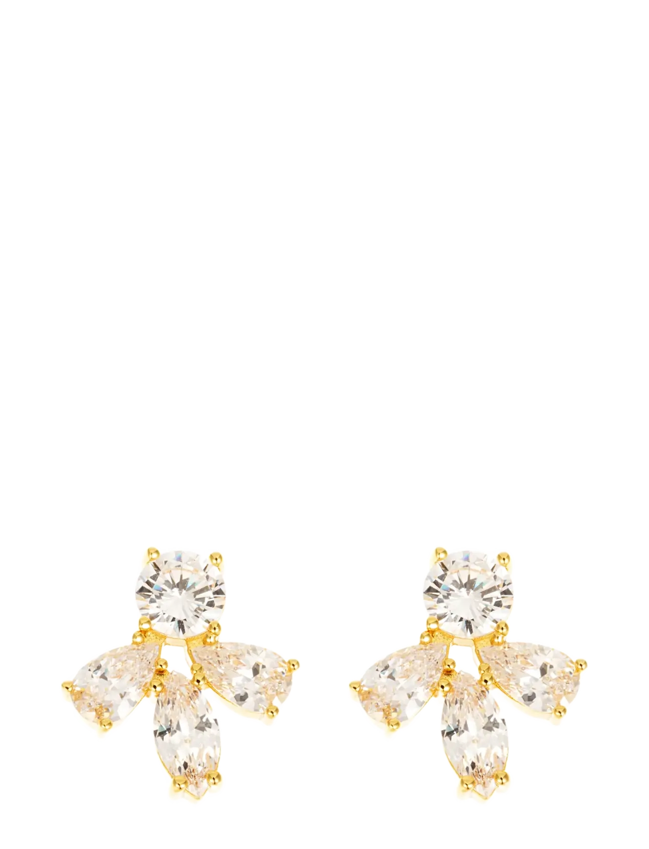 By Jolima Crown mini earring - Swedish brands - GOLD / gold