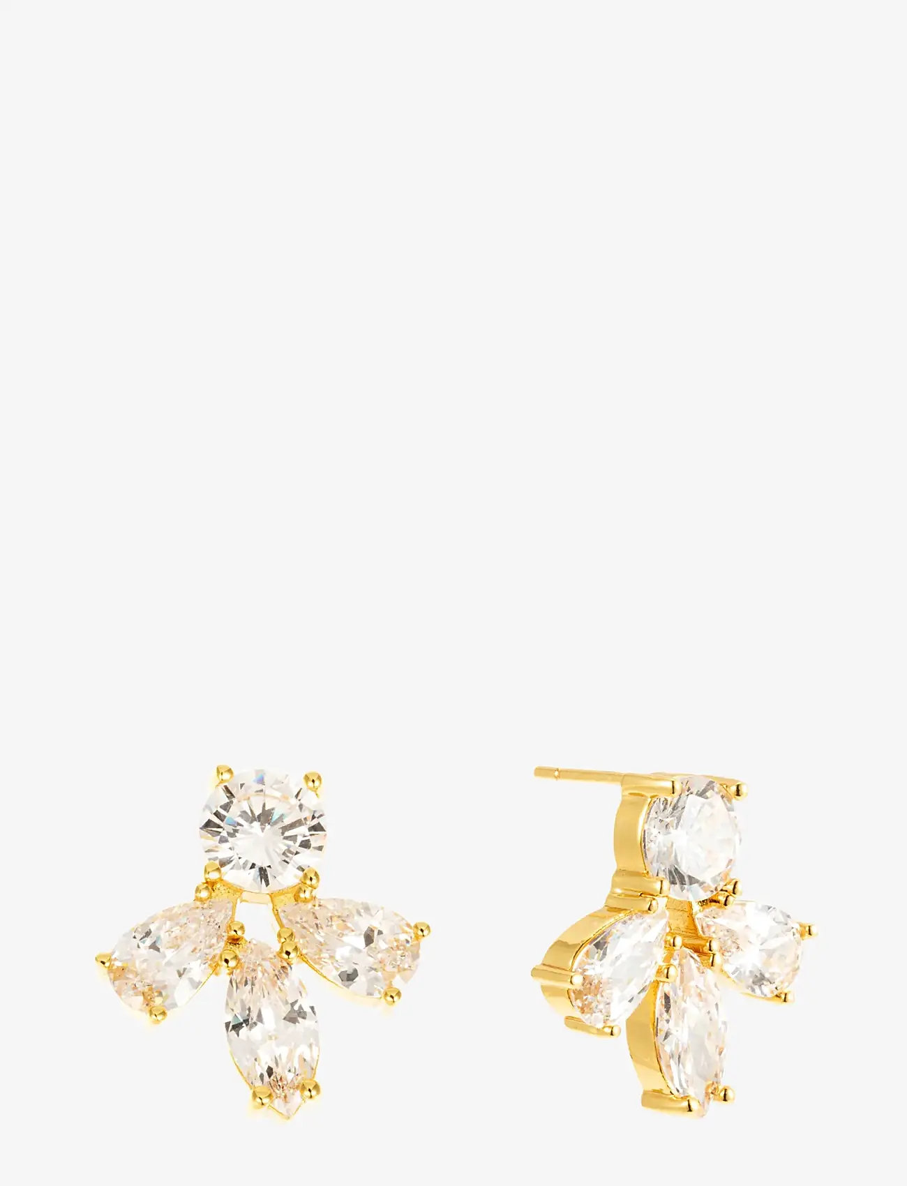By Jolima - Crown mini earring - ohrstecker - gold - 2