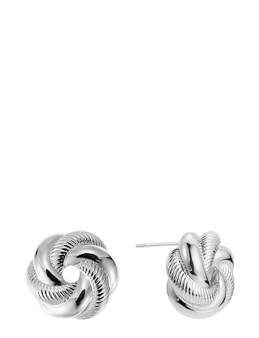 By Jolima - Embrace earring - ohrstecker - silver - 0