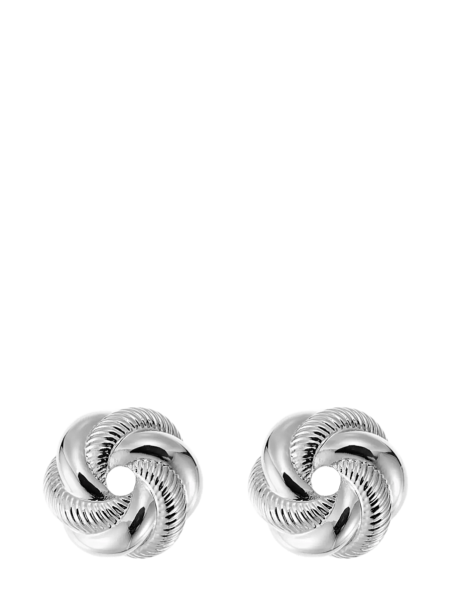By Jolima - Embrace earring - ohrstecker - silver - 1