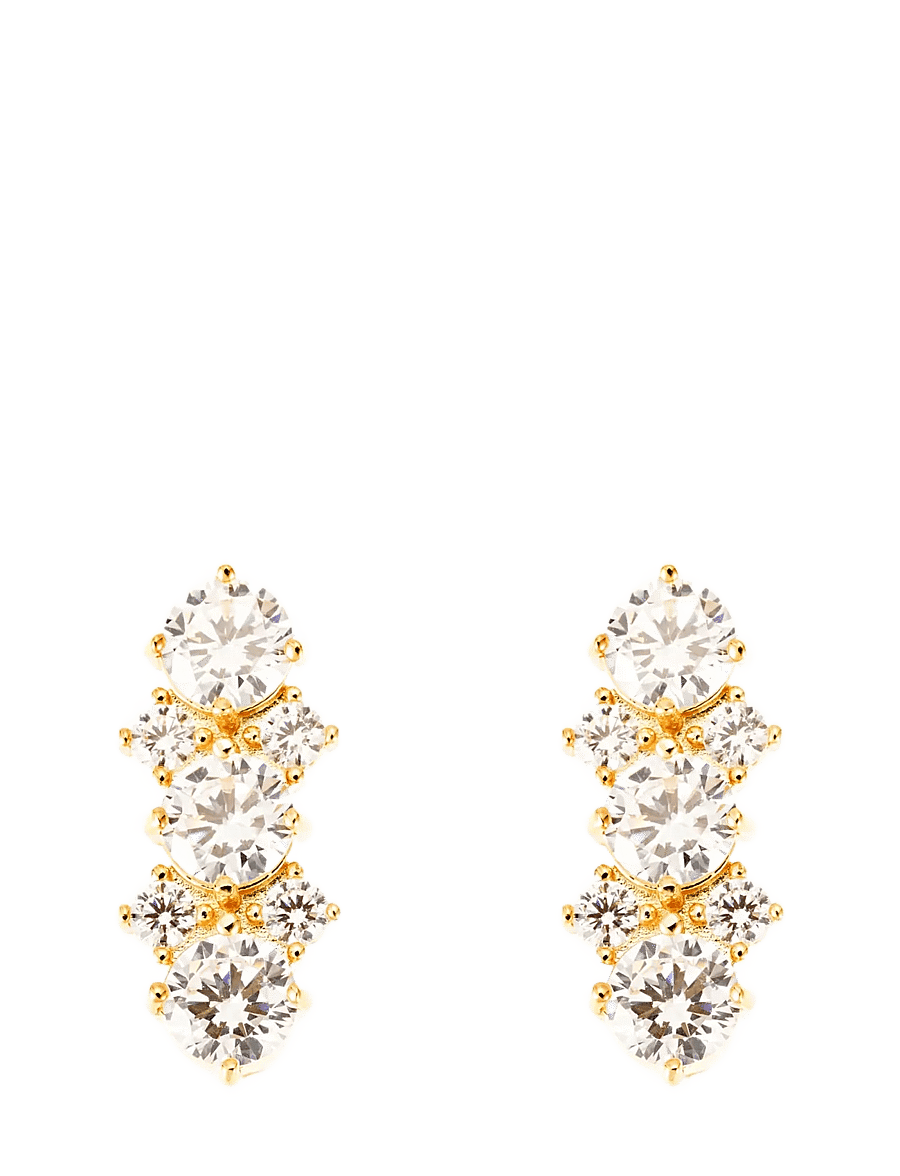 By Jolima - Rhodos earring - studs örhängen - gold - 1