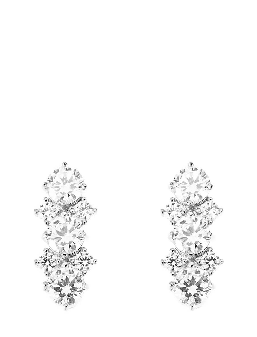 By Jolima - Rhodos earring - studs örhängen - silver - 1