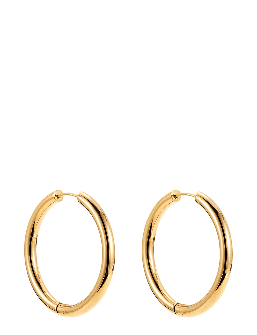 By Jolima - Big huggie - creoler & hoops - gold - 1