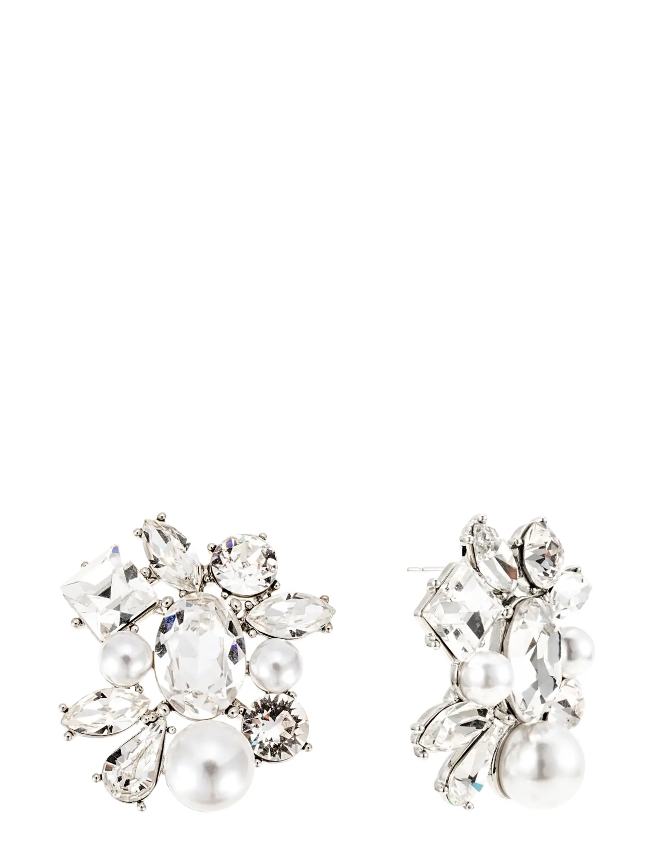 By Jolima Stacy glam earring - By Jolima - SILVER / silver