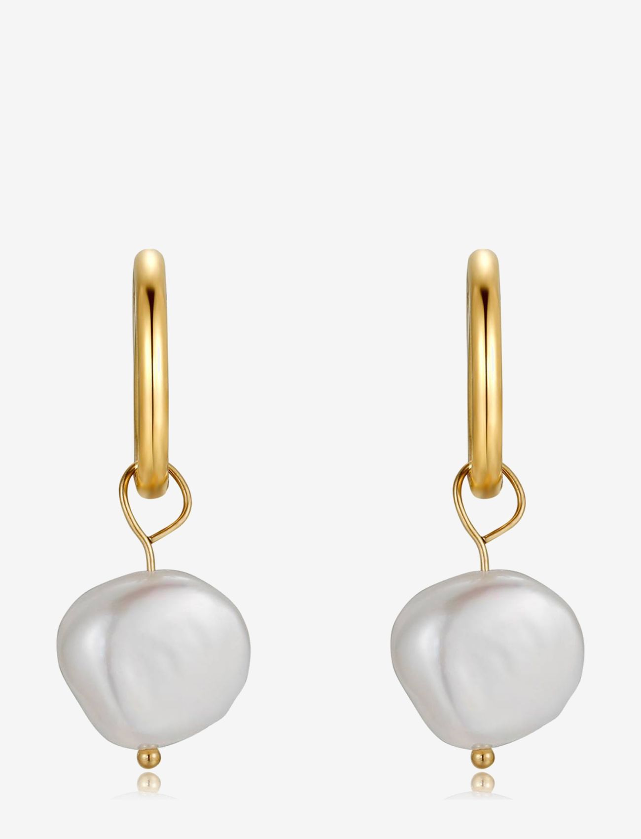 By Jolima - Sienna mini pearl earring - pärlörhängen - pearl/gold - 2