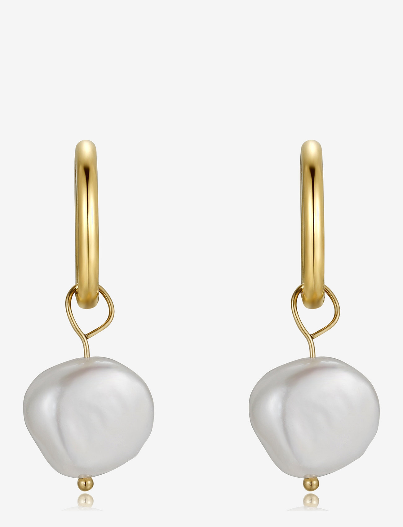 By Jolima - Sienna mini pearl earring - pärlörhängen - pearl/gold - 3