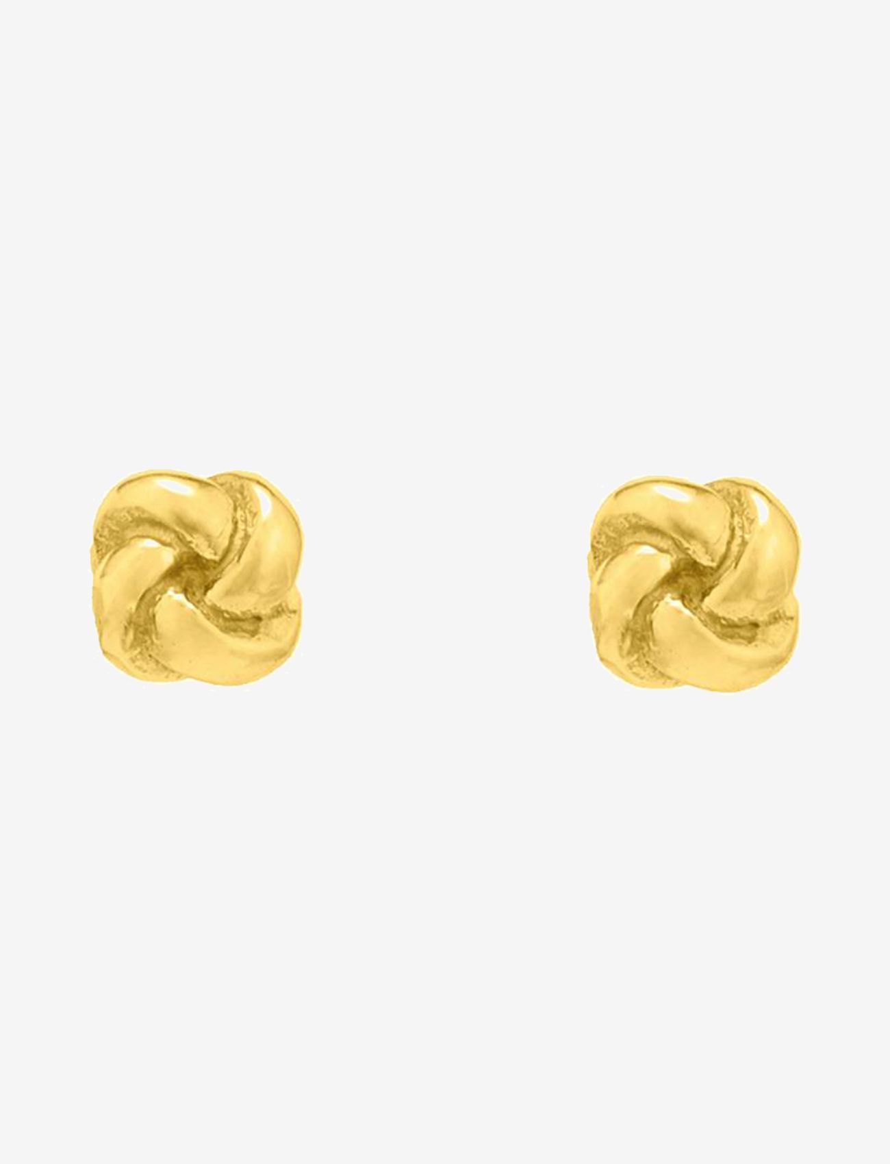 By Jolima - Knot earring - gold - 1
