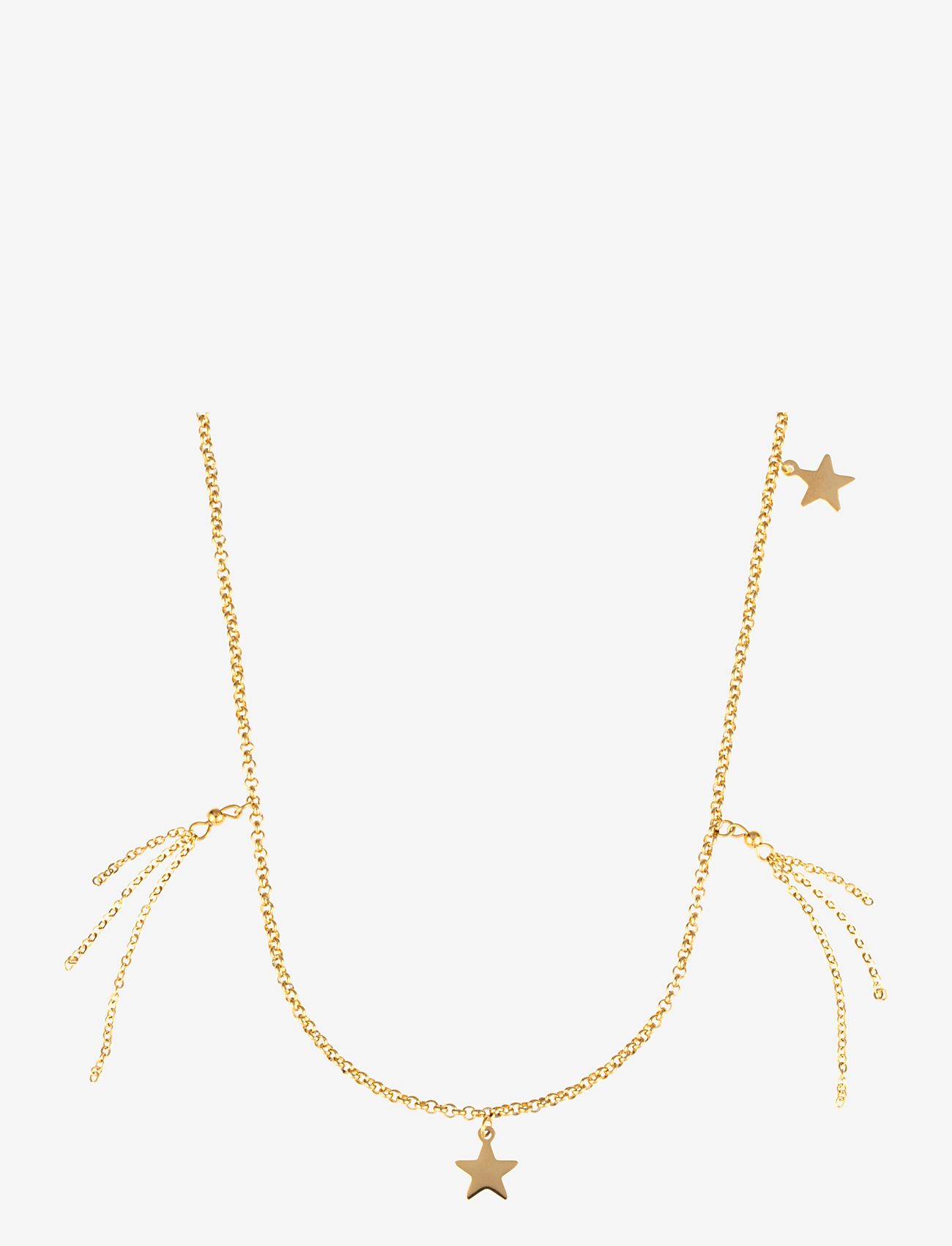 By Jolima - Long star necklace - festmode zu outlet-preisen - gold - 0